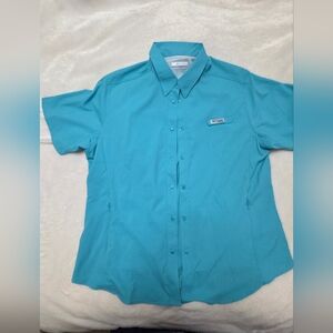 Columbia Performance Fishing GearTurquoise Shirt